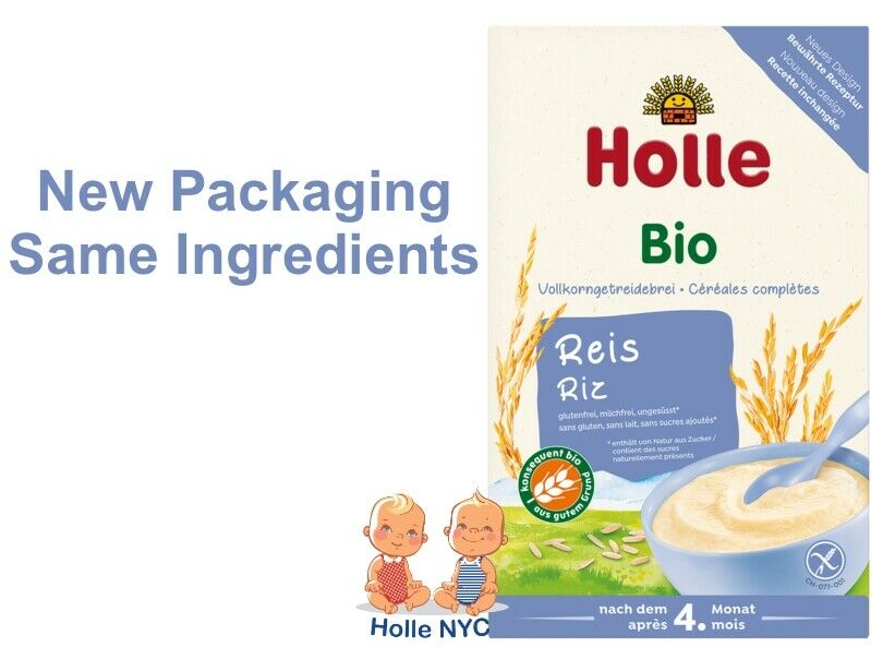 Holle Organic Porridge Rice Baby Cereal 250g Free Shipping