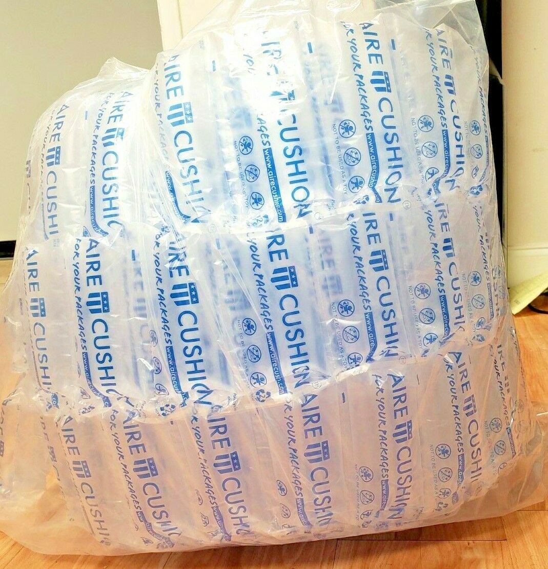 Air Cushion Pillows Void Fill Packing Packaging Shipping 4"x8" 330pcs 40 Gallon